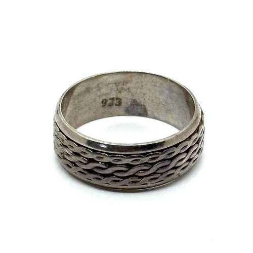 Vintage sterling silver rope - silver,