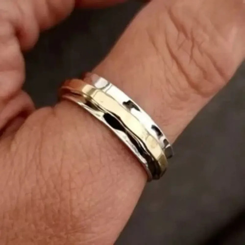 Handmade spinner ring 925 - handmade,
