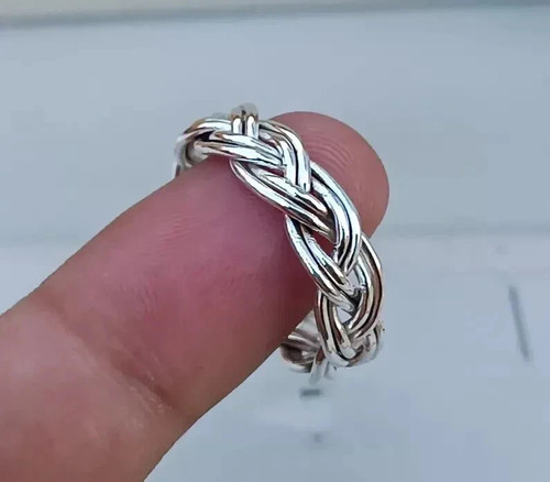 Anxiety ring silver for - for, men