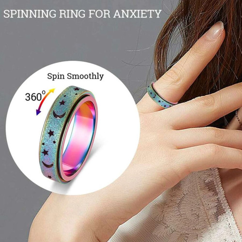 Spinner ring anxiety fidget - ring,